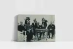Atatürk Arkadaşlarıyla Otururken | Kanvas Tablo | Cam Tablo | Mdf Tablo | A02049 - Görsel 2