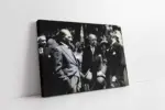 Atatürk Arkadaşlarıyla Sohbet Ederken | Kanvas Tablo | Cam Tablo | Mdf Tablo | A02055