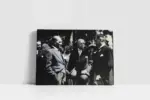 Atatürk Arkadaşlarıyla Sohbet Ederken | Kanvas Tablo | Cam Tablo | Mdf Tablo | A02055 - Görsel 2