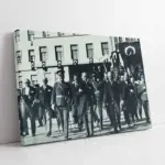 Atatürk Silah Arkadaşlarıyla | Kanvas Tablo | Cam Tablo | Mdf Tablo | A02058
