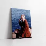 Atatürk Deniz Kıyısında | Kanvas Tablo | Cam Tablo | Mdf Tablo | A02068