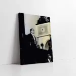Atatürk Mecliste Konuşma Yaparken | Kanvas Tablo | Cam Tablo | Mdf Tablo | A02073