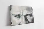 Atatürkün Gözleri | Kanvas Tablo | Cam Tablo | Mdf Tablo | A02076