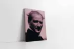 Nostaljik Atatürk Portresi | Kanvas Tablo | Cam Tablo | Mdf Tablo | A02083