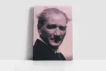 Nostaljik Atatürk Portresi | Kanvas Tablo | Cam Tablo | Mdf Tablo | A02083 - Görsel 2