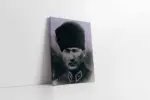 Kalpaklı Atatürk | Kanvas Tablo | Cam Tablo | Mdf Tablo | A02084