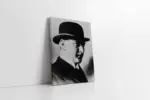 Şapkalı Atatürk | Kanvas Tablo | Cam Tablo | Mdf Tablo | A02085