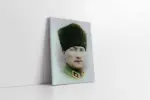 Kalpaklı Atatürk | Kanvas Tablo | Cam Tablo | Mdf Tablo | A02086