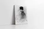 Atatürk Genç Subay Yılları | Kanvas Tablo | Cam Tablo | Mdf Tablo | A02089