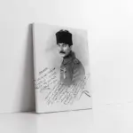 Atatürk Genç Subay Yılları | Kanvas Tablo | Cam Tablo | Mdf Tablo | A02089