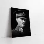 Askeri Kıyafetiyle Genç Atatürk | Kanvas Tablo | Cam Tablo | Mdf Tablo | A02092