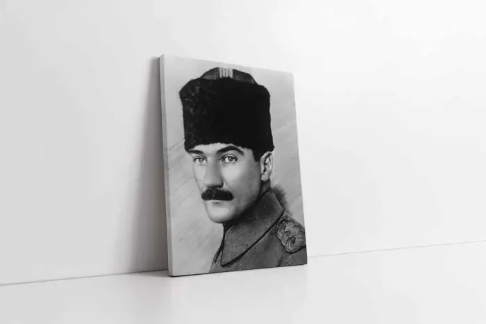 Atatürk Genç Subay Yılları | Kanvas Tablo | Cam Tablo | Mdf Tablo | A02094 - Görsel 1
