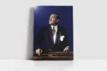 İstikbal Göklerdedir Atatürk | Kanvas Tablo | Cam Tablo | Mdf Tablo | A02100 - Görsel 2