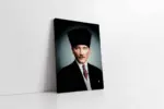 Kalpaklı Atatürk | Kanvas Tablo | Cam Tablo | Mdf Tablo | A02108