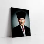 Kalpaklı Atatürk | Kanvas Tablo | Cam Tablo | Mdf Tablo | A02108