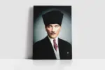 Kalpaklı Atatürk | Kanvas Tablo | Cam Tablo | Mdf Tablo | A02108 - Görsel 2