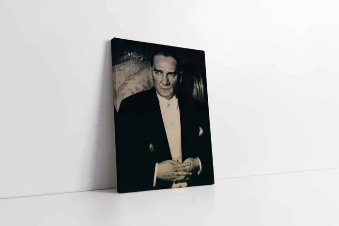 Atatürk Smokinli | Kanvas Tablo | Cam Tablo | Mdf Tablo | A02111 - Görsel 1