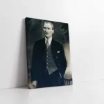 Takım Elbiseli Atatürk | Kanvas Tablo | Cam Tablo | Mdf Tablo | A02114