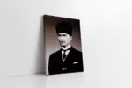 Kalpaklı Atatürk | Kanvas Tablo | Cam Tablo | Mdf Tablo | A02119