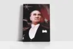 İstikbal Göklerdedir Atatürk | Kanvas Tablo | Cam Tablo | Mdf Tablo | A02123 - Görsel 2