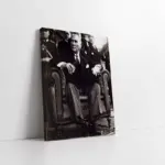 Atatürk Otururken | Kanvas Tablo | Cam Tablo | Mdf Tablo | A02158