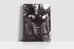 Atatürk Otururken | Kanvas Tablo | Cam Tablo | Mdf Tablo | A02158 - Görsel 2
