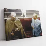 Atatürk Ve İran Şahı | Kanvas Tablo | Cam Tablo | Mdf Tablo | A02162
