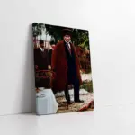 Atatürk Bastonlu | Kanvas Tablo | Cam Tablo | Mdf Tablo | A02179