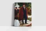 Atatürk Bastonlu | Kanvas Tablo | Cam Tablo | Mdf Tablo | A02179 - Görsel 2
