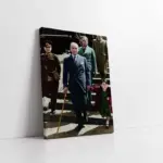 Atatürk Ve Ülkü Hanım Çocukken | Kanvas Tablo | Cam Tablo | Mdf Tablo | A02182