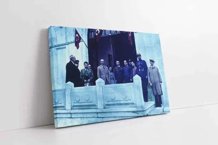 Atatürkün Malatyaya Gelişi | Kanvas Tablo | Cam Tablo | Mdf Tablo | A02188 - Görsel 1
