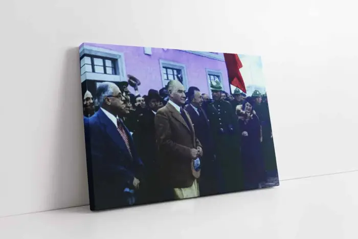 Atatürkün Sağlıkla İlgili Çalışmaları | Kanvas Tablo | Cam Tablo | Mdf Tablo | A02190 - Görsel 1