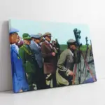 Renkli Atatürk | Kanvas Tablo | Cam Tablo | Mdf Tablo | A02191