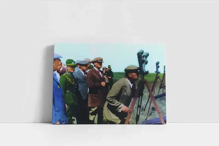 Renkli Atatürk | Kanvas Tablo | Cam Tablo | Mdf Tablo | A02191 - Görsel 2