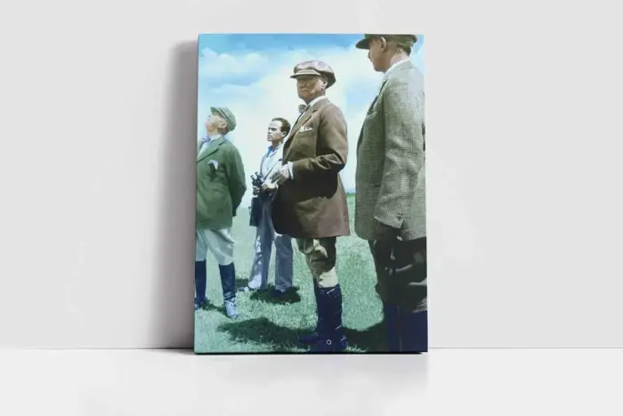 Renkli Atatürk | Kanvas Tablo | Cam Tablo | Mdf Tablo | A02192 - Görsel 2