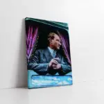 Atatürk Tren Camından Bakarken | Kanvas Tablo | Cam Tablo | Mdf Tablo | A02199