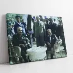 Atatürk Ve Fevzi Çakmak | Kanvas Tablo | Cam Tablo | Mdf Tablo | A02206