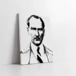 Atatürk | Kanvas Tablo | Cam Tablo | Mdf Tablo | A02209
