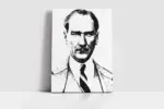 Atatürk | Kanvas Tablo | Cam Tablo | Mdf Tablo | A02209 - Görsel 2