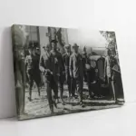 Atatürk Ve İsmet İnönü | Kanvas Tablo | Cam Tablo | Mdf Tablo | A02231