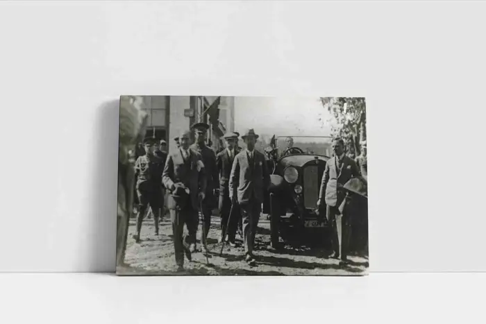 Atatürk Ve İsmet İnönü | Kanvas Tablo | Cam Tablo | Mdf Tablo | A02231 - Görsel 2