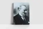 Atatürkün Profili | Kanvas Tablo | Cam Tablo | Mdf Tablo | A02242 - Görsel 2