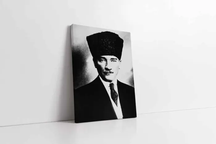Mustafa Kemal Atatürk | Kanvas Tablo | Cam Tablo | Mdf Tablo | A02243 - Görsel 1