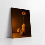 Vazoda Sarı Ayçiçeği | Kanvas Tablo | Cam Tablo | Mdf Tablo | A03135