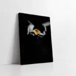 Avuçlardaki Sarı Papatya | Kanvas Tablo | Cam Tablo | Mdf Tablo | A03167