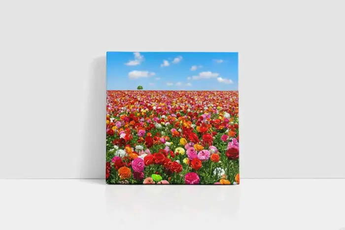 Çiçek Bahçesi | Kanvas Tablo | Cam Tablo | Mdf Tablo | A03179 - Görsel 2
