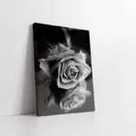 Gri Gül | Kanvas Tablo | Cam Tablo | Mdf Tablo | A03223