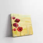 Kırmızı Çiçekler | Kanvas Tablo | Cam Tablo | Mdf Tablo | A03228