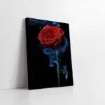 Kırmızı Gül | Kanvas Tablo | Cam Tablo | Mdf Tablo | A03243