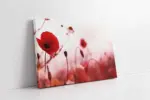 Dalında Kırmızı Çiçek | Kanvas Tablo | Cam Tablo | Mdf Tablo | A03262